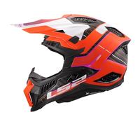 LS2, Casco Moto Cross MX703 X-FORCE GALUO Gloss Orange, S