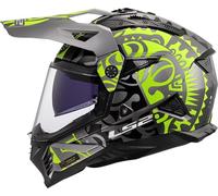 Casco Adventure LS2 MX702 Pioneer II Giallo L Giallo