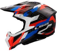 Ls2 Mx703 X-force Phantom Ece 22.06 Off-road Helmet Nero 3XL