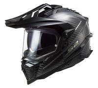 LS2 MX701 Explorer Carbon Casco, nero, Taglia L (59/60)