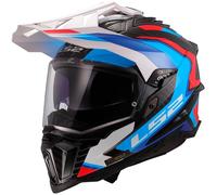 Casco Adventure LS2 MX701 Explorer C Bianco/BluXL Bianco,Blu