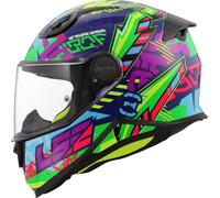LS2, Casco Moto Integrale Bambino KID SVENT Gloss Blue Green, L