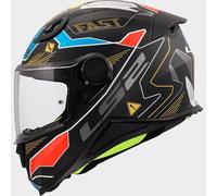 LS2 - CASCO MOTO INTEGRALE BIMBO FF812 KID ZERO - NERO/ROSSO/BLU