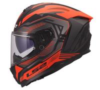 LS2, Casco Moto Integrale CHALLENGER II DRAVIX Red, XL