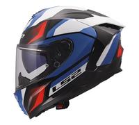 LS2, Casco Moto Integrale CHALLENGER II VIPER White Blue Red, M