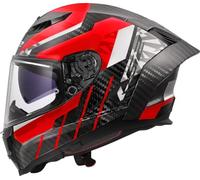 LS2, Casco Moto Integrale DRAGON TRAX Red, S