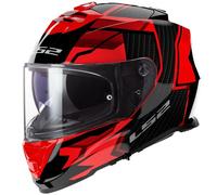 LS2 - CASCO MOTO INTEGRALE FF800 STORM II TRACKER - NERO/ROSSO
