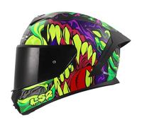 LS2, Casco Moto Integrale RAPID III LYCANT Purple Green, M