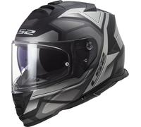 LS2, Casco Moto Integrale STORM FASTER Matt Titanium, XS