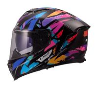 Ls2 Ff818 Storm Iii Kaos Full Face Helmet Nero 2XS
