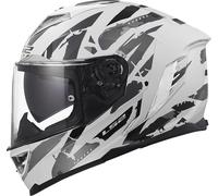 LS2, Casco Moto Integrale STORM III KAOS White Grey, XL