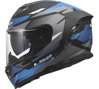 Casco Integrale Ls2 FF818 Storm III Komai Nero Blu Opaco M