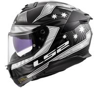 LS2, Casco Moto Integrale STREAM II GALDAM Black White, L