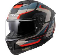 LS2, Casco Moto Integrale STREAM II ROAD Matt Black Blue, M
