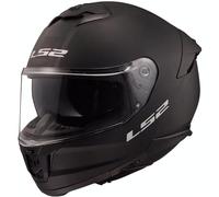 CASCO LS2 FF808 INTEGRALE STREAM II MATT BLACK NERO OPACO TG XXL DOPPIA VISIERA
