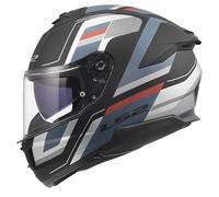 Casco Integrale Ls2 FF808 Stream II Vintage Nero Petrolio Opaco XXL