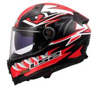 LS2, Casco Moto Integrale VECTOR II BUNTRI Gloss Black Red, L