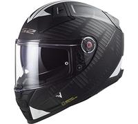 Casco integrale LS2 FF811 VECTOR II SPLITTER in fibra Nero Bianco L