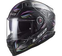 LS2, Casco Moto Integrale VECTOR II TROPICAL Gloss Black White, XS