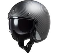 LS2, Casco Moto Jet BOB II CARBON Matt Carbon, XS