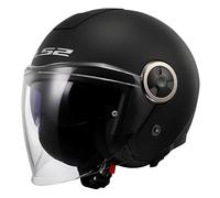 LS2, Casco Moto Jet CLASSY SOLID Matt Black, XS