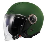 LS2, Casco Moto Jet CLASSY SOLID Military Green, M