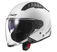 LS2, Casco Moto Jet COPTER II SOLID Gloss White, XL