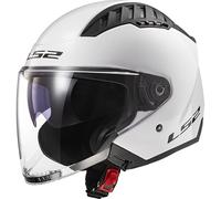 LS2, Casco Moto Jet COPTER II SOLID Gloss White, XS