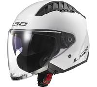 LS2 OF600 Copter II Solid Casco Jet, bianco, taglia 2XL per maschi