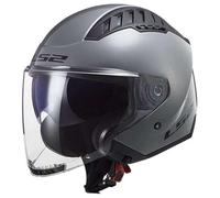 LS2, Casco Moto Jet COPTER II SOLID Nardo Grey, M