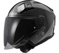 LS2, Casco Moto Jet INFINITY II CARBON Gloss Carbon, M
