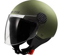 Casco Jet Ls2 OF558 Sphere Lux II Solid Verde Militare Opaco M