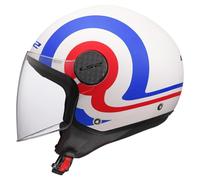 Casco Jet Ls2 OF558 Sphere Lux II Urby Bianco Blu Rosso Opaco S