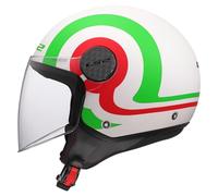 LS2, Casco Moto Jet SPHERE LUX II URBY White Green Red, XXL