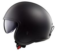 LS2, Casco Moto Jet SPITFIRE II SOLID Matt Black, XXL