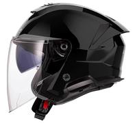 LS2, Casco Moto Jet VERSO II SOLID Gloss Black, L
