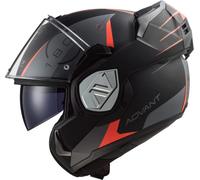 LS2 FF906 Advant Codex Casco, nero-grigio-argento, taglia S per maschi