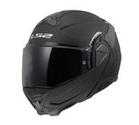 LS2, Casco Moto Modulare ADVANT II FF910 Solid Nero Opaco