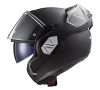 LS2, Casco moto modulare ADVANT nero opaco UCS + intercom 4X M