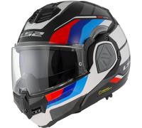 LS2, Casco Moto Modulare ADVANT SPORT Black Blue Red White, L