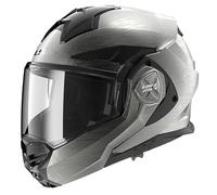 LS2 FF901 Advant X Solid Jeans Casco, argento, taglia XL per maschi