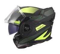 Casco Modulare Convertibile LS2 FF901 Advant X Nova Nero Giallo H-V Opaco XXL