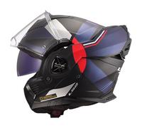 LS2, Casco Moto Modulare ADVANT X ULTRA Matt Blue Red, XXL