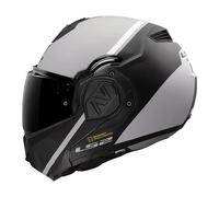 LS2, Casco Moto Modulare FF906 ADVANT SWIPE GRIGIO OPACO - NERO