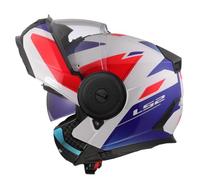 LS2, Casco Moto Modulare SCOPE II DURIA White Blue Red, M
