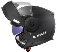 LS2, Casco Moto Modulare SCOPE II SOLID Matt Black, XS
