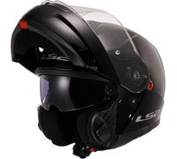 LS2, Casco Moto Modulare STROBE II Gloss Black, XXL