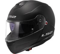 LS2, Casco Moto Modulare STROBE II Matt Black, XXL