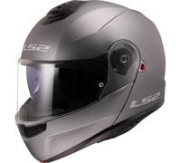 LS2, Casco Moto Modulare STROBE II Matt Titanium, XXXL | Antiappannamento