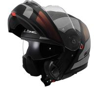 LS2, Casco Moto Modulare STROBE II ORION Matt Black Purple Blue, XXL